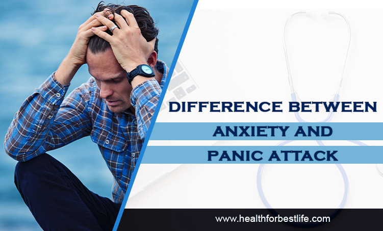 Difference between anxiety and panic attack