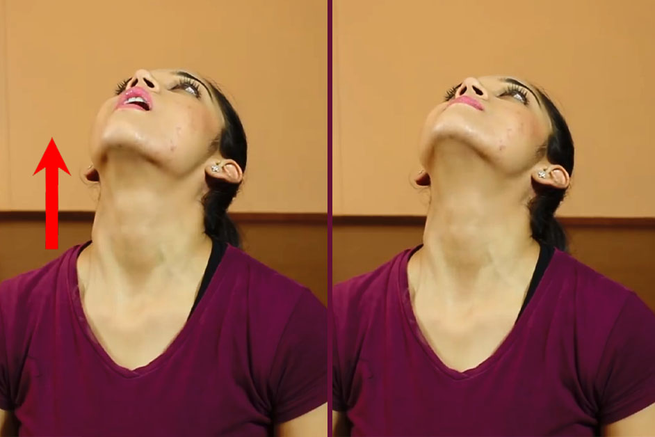 Jaw jut - Exercise For Rid Double Chin