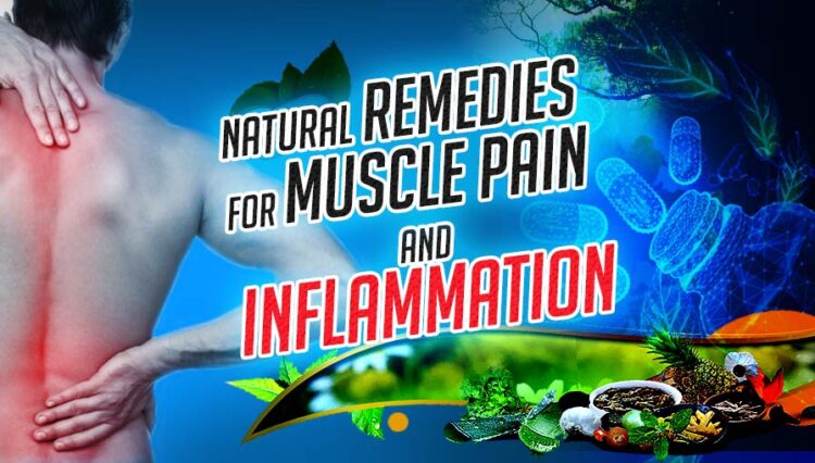 Natural remedies for muscle pain and inflammation