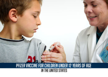 Pfizer vaccine for children under 12 years of age in the United States