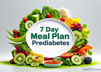 7 Day Meal Plan For Prediabete
