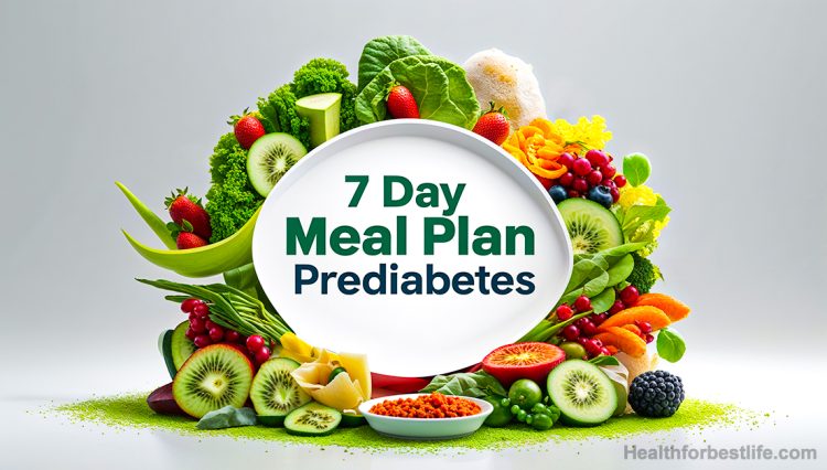 7 Day Meal Plan For Prediabete